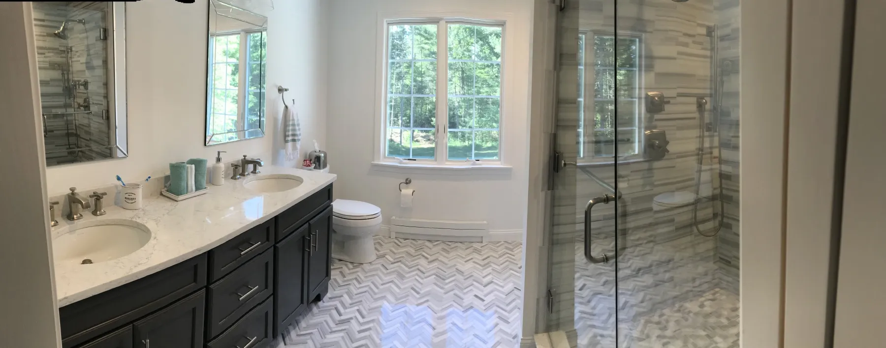 Custom Shower and Vanity - Image 2