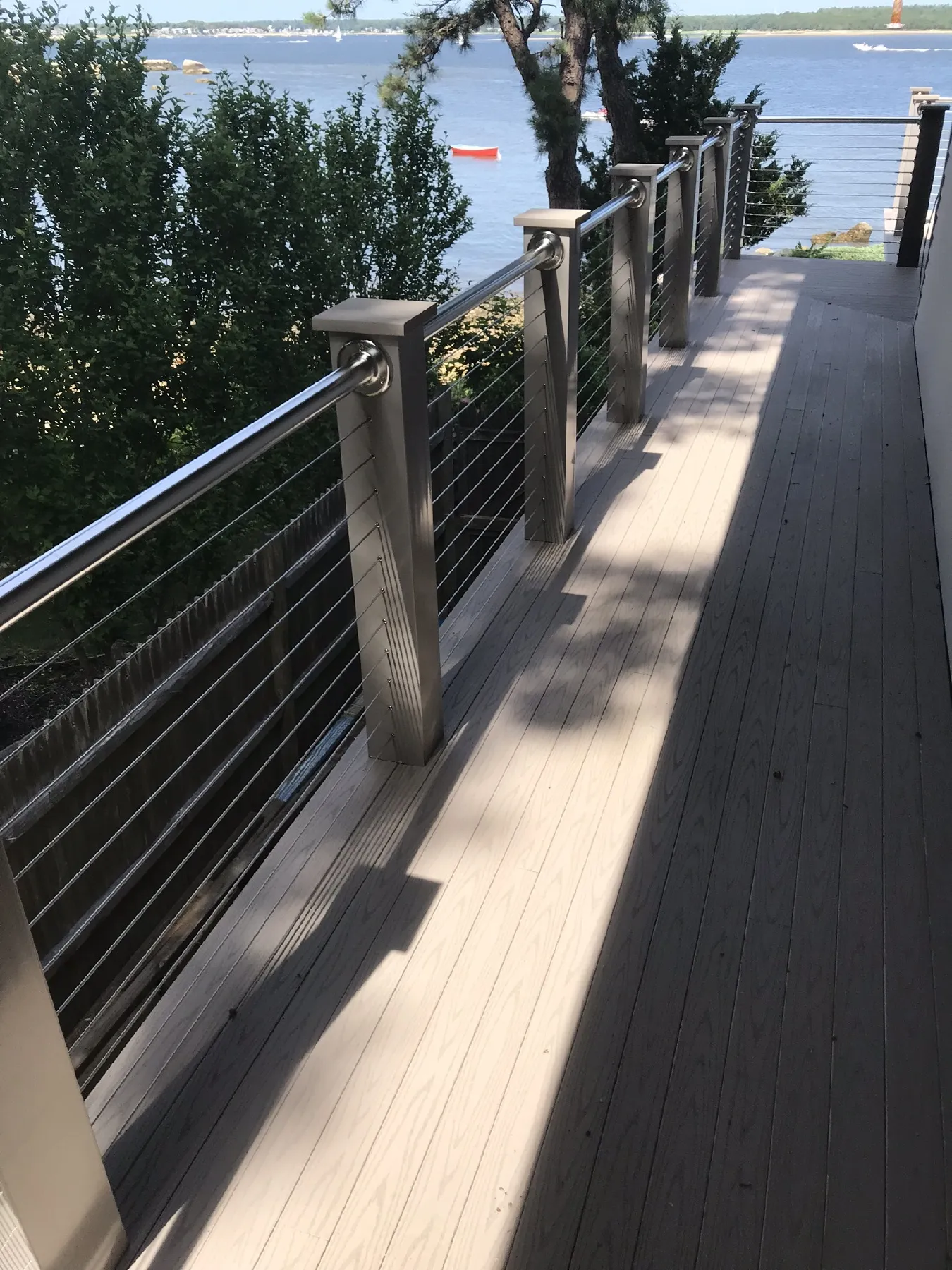 Wareham, MA Deck - Azek, Cable Railing - Image 6