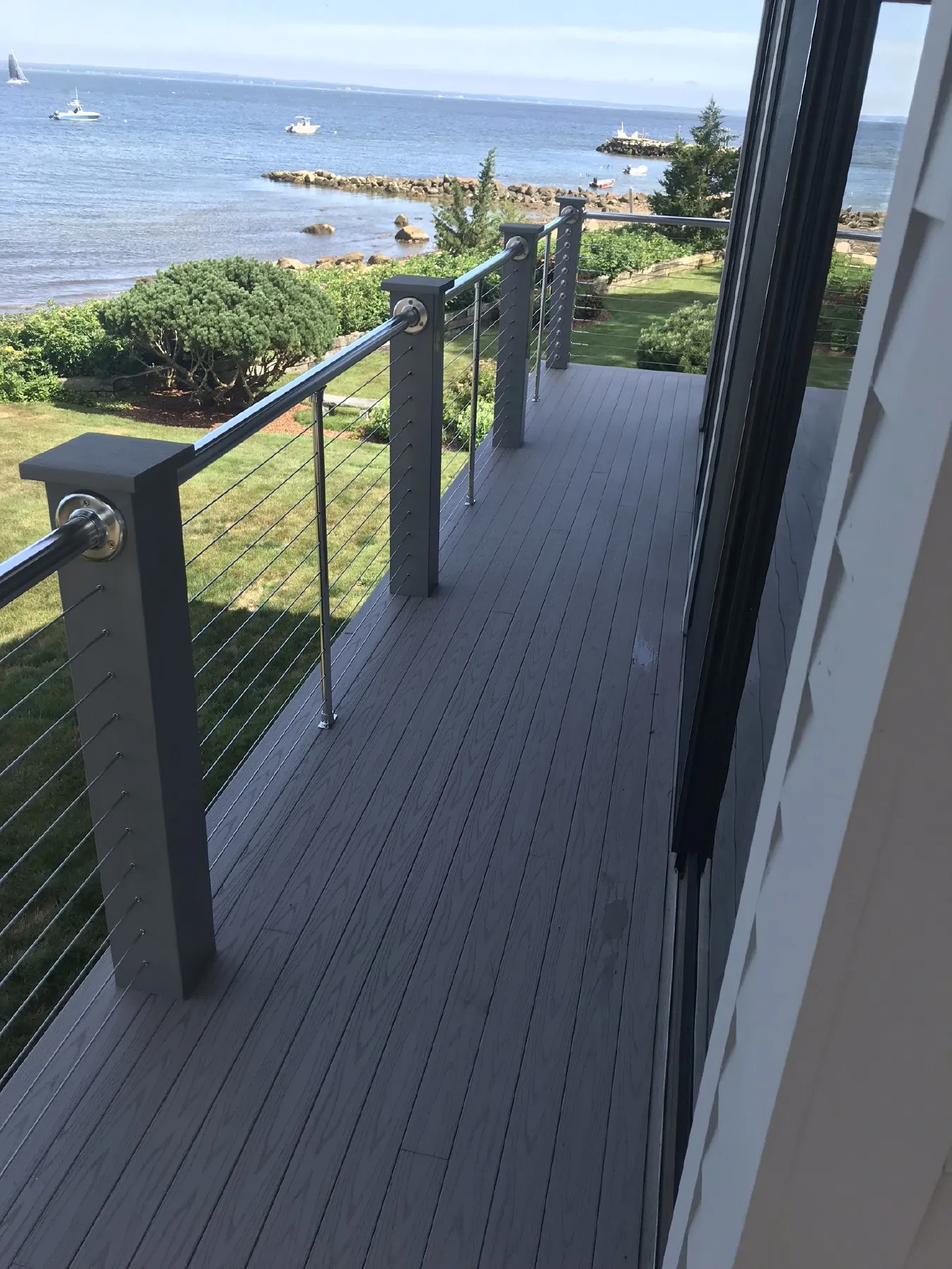 Wareham, MA Deck - Azek, Cable Railing - Image 7