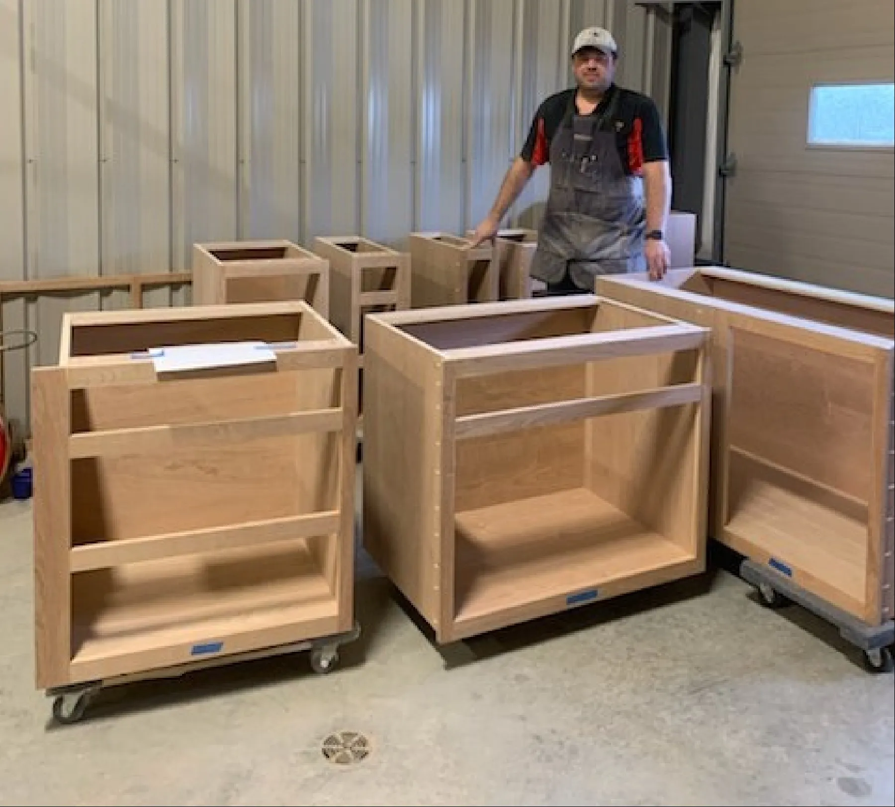 Custom Cabinets - Production: Manufacturing and Pre-Assembly