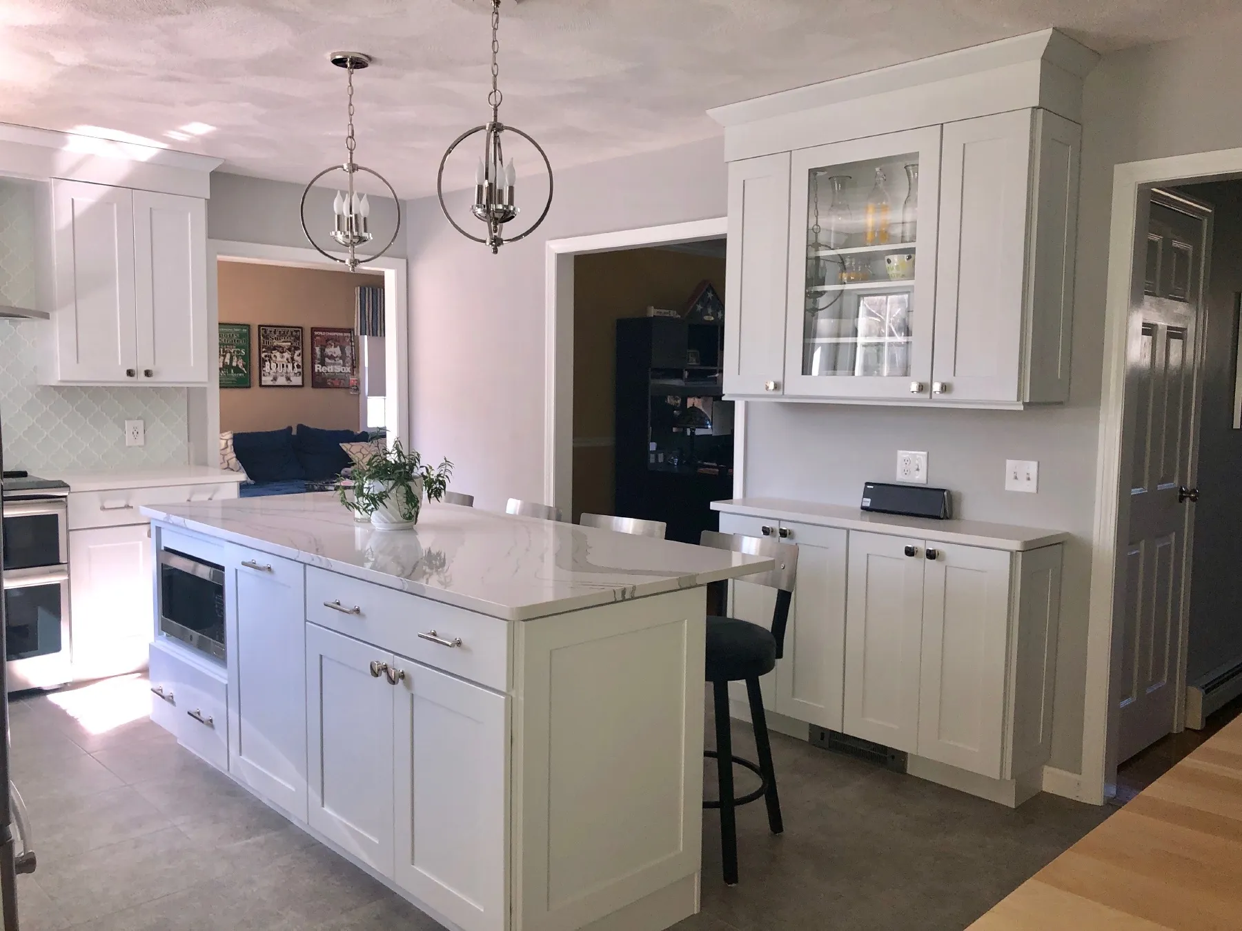 Customers' Installed Custom Cabinets